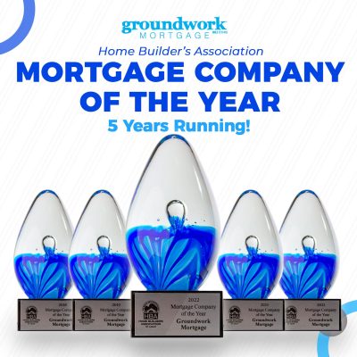 Home Builder's Association Mortgage Company of the Year 2022, 2021, 2020, 2019, 2018